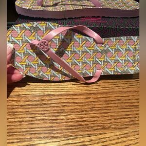 Tory Burch Blushing Pink Flat Flip Flop